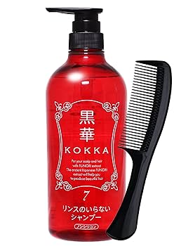 Amazon.co.jp: 黒華【KOKKA】 髪と頭皮の健やかシャンプーⅦ